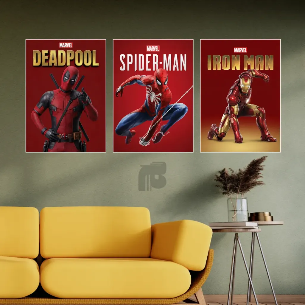 Marvel: Deadpool × Spider-Man × Iron Man