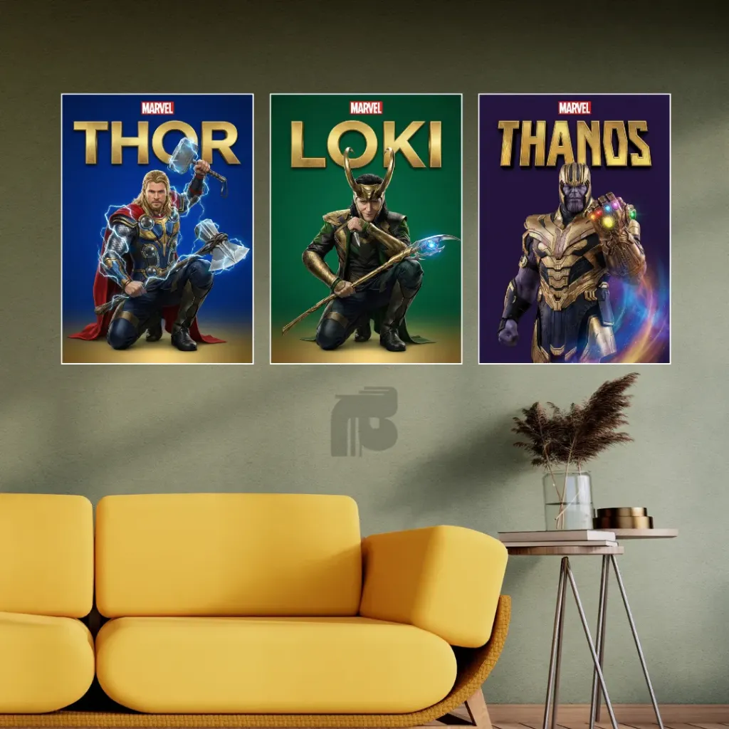 Marvel: Thor × Loki × Thanos