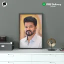 A4 Black Plain PVC Frame Customizable