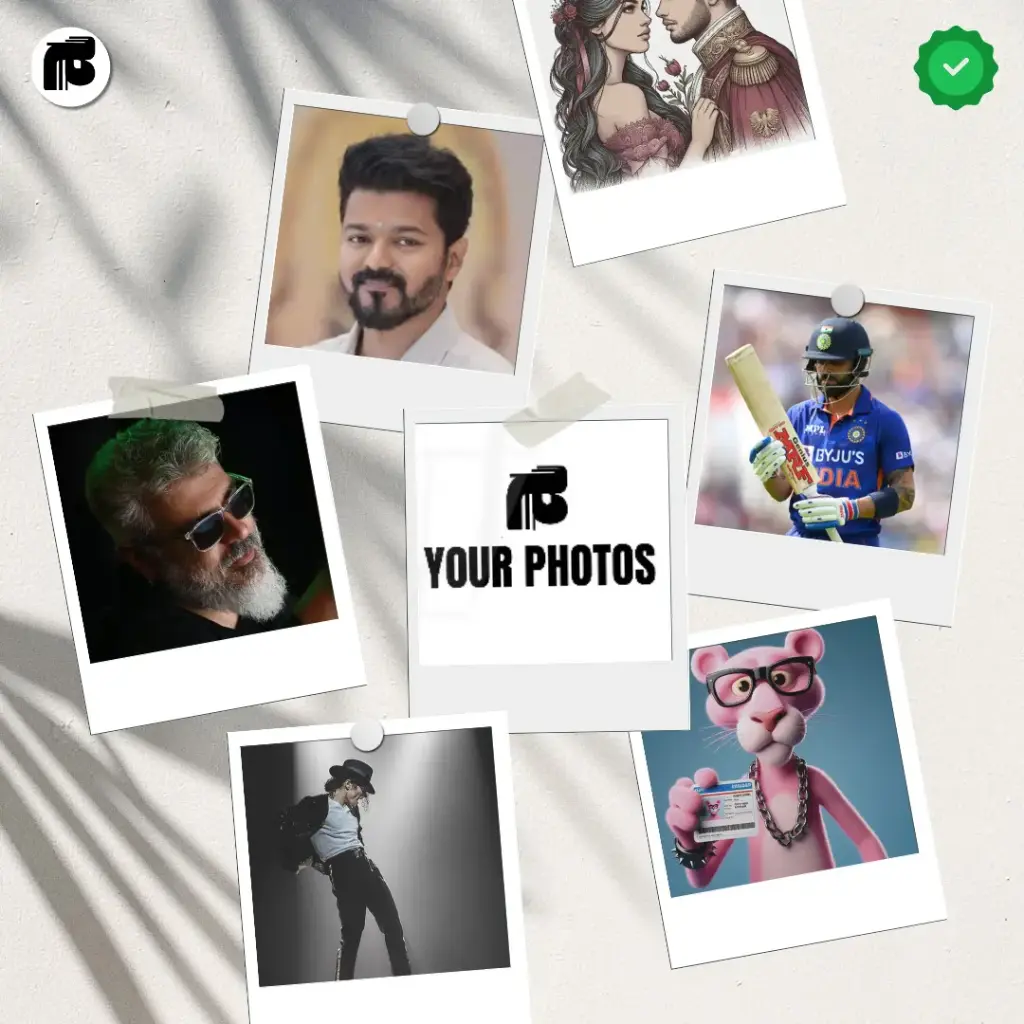 Polaroid Photos (9 pcs) 